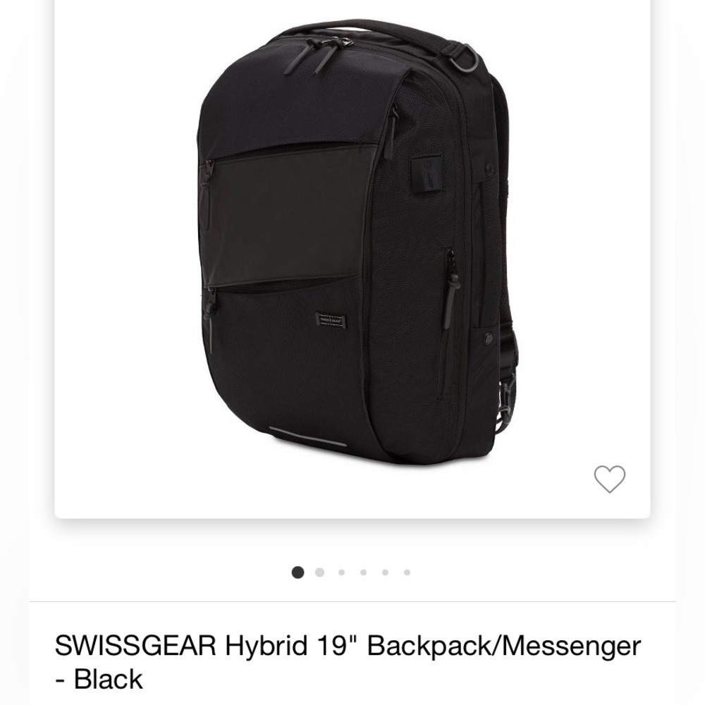 New without tags Swiss Gear tech backpack.